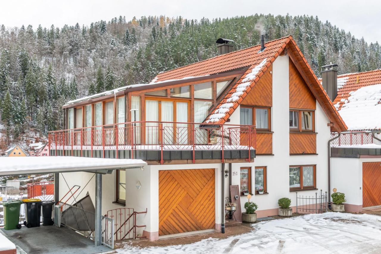 Appartamento Schwarzwald Nescht Triberg Triberg im Schwarzwald Esterno foto